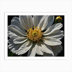 White Cosmos Art Print