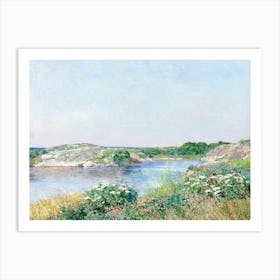 The Little Pond, Appledore (1890), Frederick Childe Hassam Art Print