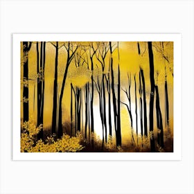 Autumn Forest 10 Art Print