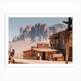 Old Western Saloon Art Print