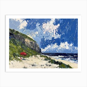 Beach Scene 5 Art Print