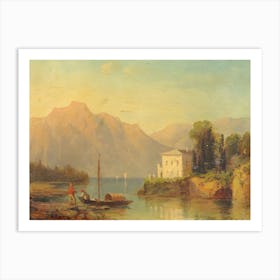 View Of Lake Como Art Print