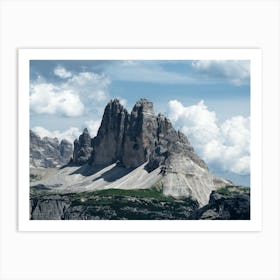 Dolomite Mountains Art Print