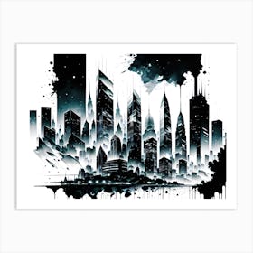 Cityscape 25 Art Print