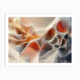 Abstract Modern And Creative 3d 1 Art Print