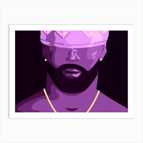 Illustration Art Prints Mister King 5 Art Print