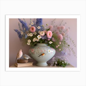 Flowers In A Vase 1 Art Print