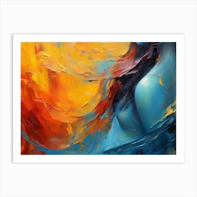 Abstract Painting 127 Art Print