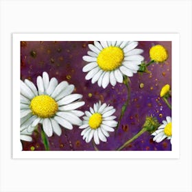 Daisies Art Print