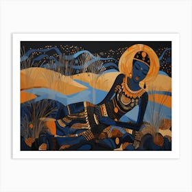 Egyptian Goddess Art Print