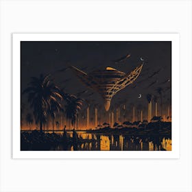 They Came at Nightfall Art Print