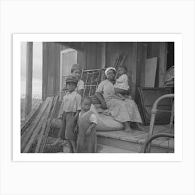 Southeast Missouri Farms, Family Of Fsa (Farm Security Administration) Client Before Moving From Old House By Art Print