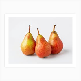 Three Pears 2 Art Print