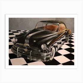 Pontiac �l Auf Leinwand Art Print