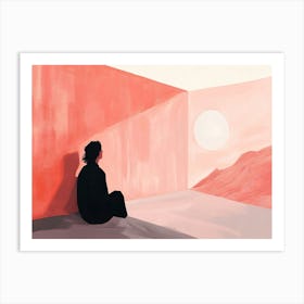 Person In A Room Art Print