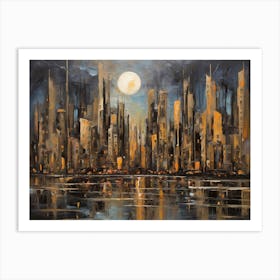 Cityscape Art Print