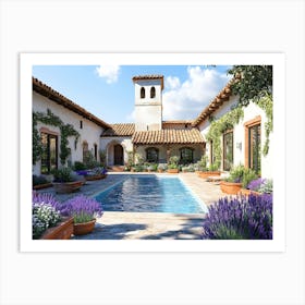 Spanish Winery 1 Art Print