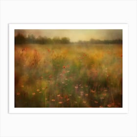 Poppy Field 1 Art Print