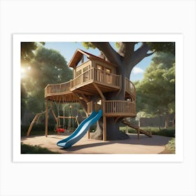 Tree House Art Print