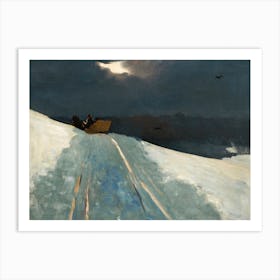 Sleigh Ride (ca. 1890–1895), Winslow Homer Art Print