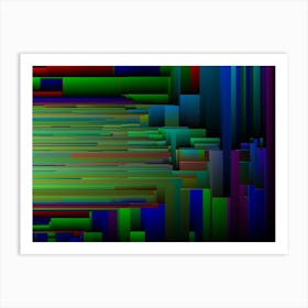 1000003815 Glitch2 Art Print