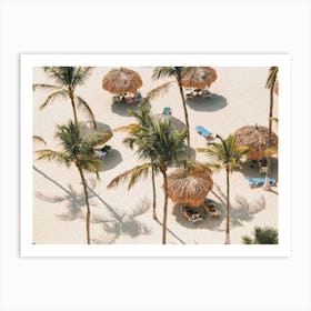 Resort Style Beach Art Print