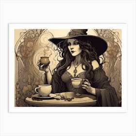 Witch's potion Art Print