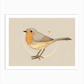 Robin 40 Art Print