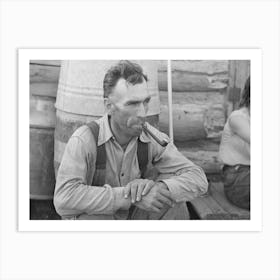 William Huravitch, Farmer In Truax Township, Williams County, North Dakota By Russell Lee Art Print