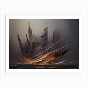 Ships Art Print