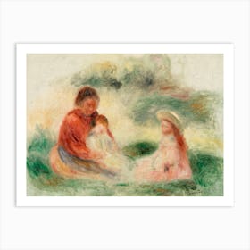 Young Family (1902–1903), Pierre Auguste Renoir Art Print