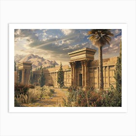 Ancient Egyptian City Art Print