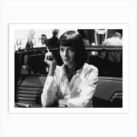 Mia Wallace Pulp Fiction 1 Art Print