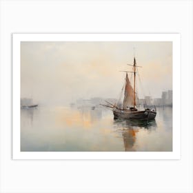 Sea Painting 1 Art Print