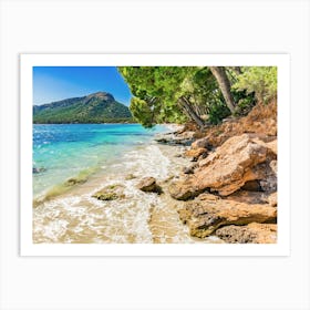 Beach Formentor, Mallorca Spain Art Print