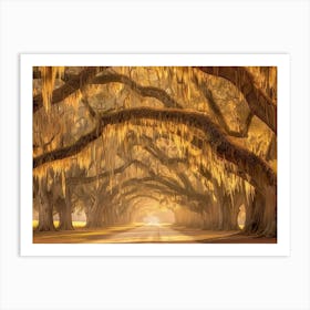 Spanish Moss 1 Art Print