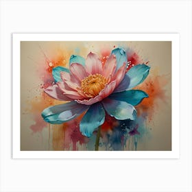 Lotus Flower 6 Art Print