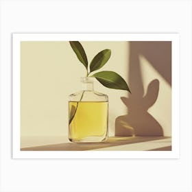 Oil In A Bottle Art Print