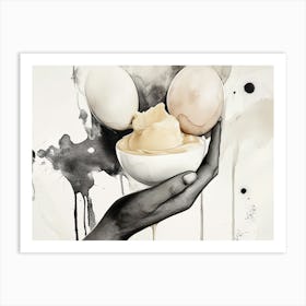 'Eggs' Art Print