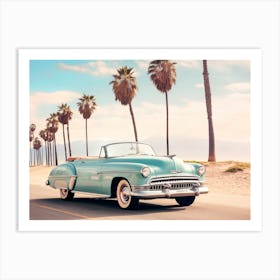 California Dreaming - On the California Road Art Print