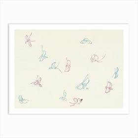 Butterfly Print, Cho Senshu 1 Art Print