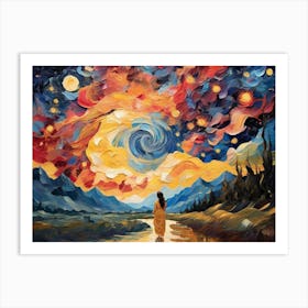 Starry Night 83 Art Print