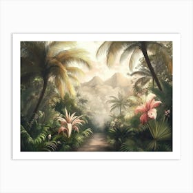 Jungle Path Art Print