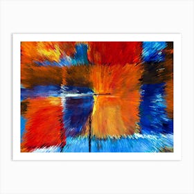 Acrylic Extruded Painting 416 Art Print