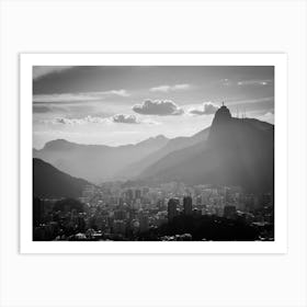 Rio De Janeiro Silhouettes Art Print