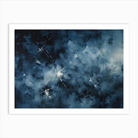 Sky With Stars Art Print