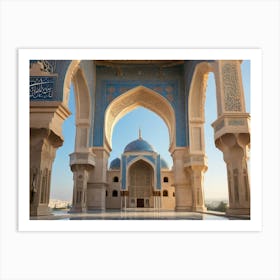 Islamic Mosque 18 Art Print