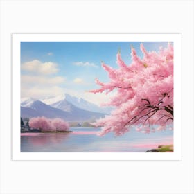 Cherry Blossoms 3 Art Print