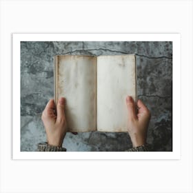 Blank Book (27) Art Print