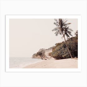 Island Coastline Art Print